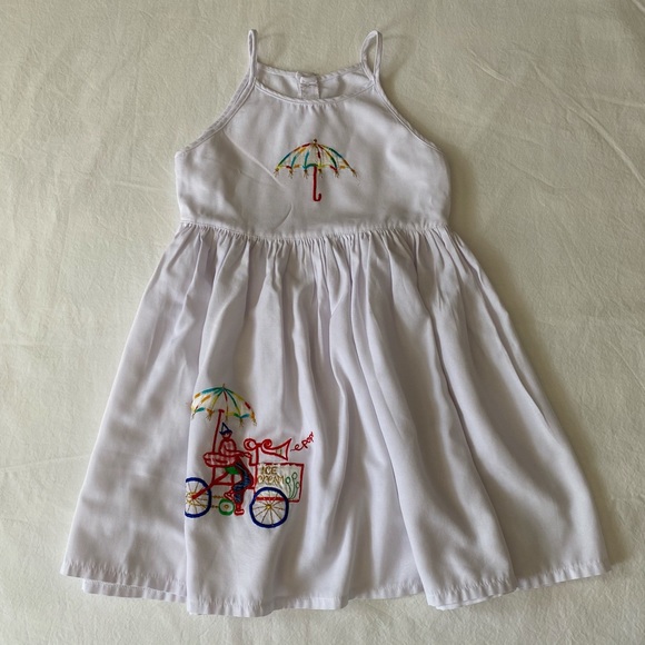 Toddler White Dress - Picture 1 of 4